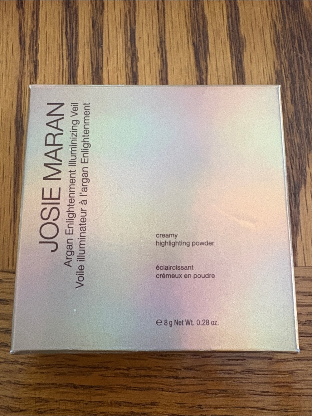 JOSIE MARAN Argan Enlightenment Illuminizing Veil Creamy Highlighting Powder